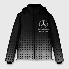Мужская зимняя куртка 3D с принтом Mercedes-Benz в Санкт-Петербурге, верх — 100% полиэстер; подкладка — 100% полиэстер; утеплитель — 100% полиэстер | длина ниже бедра, свободный силуэт Оверсайз. Есть воротник-стойка, отстегивающийся капюшон и ветрозащитная планка. 

Боковые карманы с листочкой на кнопках и внутренний карман на молнии. | amg | mercedes | mercedes значок | mercedes лого | mercedes марка | амг | бенц | лого автомобиля | логотип мерседес | мерин | мерс | мерседес | мерседес бенз | мерседес лого | мерседес эмблема