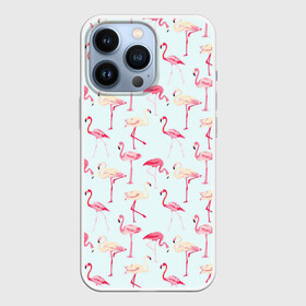 Чехол для iPhone 13 Pro с принтом Фламинго в Санкт-Петербурге,  |  | красный | птица | розовая птица | розовый | фламинго