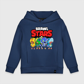 Детское худи Oversize хлопок с принтом BRAWL STARS в Санкт-Петербурге, френч-терри — 70% хлопок, 30% полиэстер. Мягкий теплый начес внутри —100% хлопок | боковые карманы, эластичные манжеты и нижняя кромка, капюшон на магнитной кнопке | bibi | brawl stars | coach mike | crow | gale | leon | leon shark | max | mecha crow | mortis | mr.p | nani | phoenix | sally leon | sandy | spike | sprout | tara | virus 8 bit | werewolf | ворон | оборотень