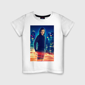 Детская футболка хлопок с принтом Cisco Ramon в Санкт-Петербурге, 100% хлопок | круглый вырез горловины, полуприлегающий силуэт, длина до линии бедер | cisco ramon | the flash | vdzabma | флэш | циско рамон