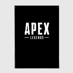 Постер с принтом APEX LEGENDS в Санкт-Петербурге, 100% бумага
 | бумага, плотность 150 мг. Матовая, но за счет высокого коэффициента гладкости имеет небольшой блеск и дает на свету блики, но в отличии от глянцевой бумаги не покрыта лаком | apex | apex legends | battle | battle royal | bloodhound | titanfall | wraith | апекс | апекс легендс | батл рояль | битва | война | каустик | королевская битва