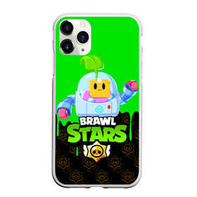 Чехол для iPhone 11 Pro Max матовый с принтом BRAWL STARS SPROUT в Санкт-Петербурге, Силикон |  | 8 bit | brawl stars | brawl stars sprout | crow | leon shark | max | mr.p | sally leon | shark | sprout | tara | werewolf leon | берли | бравл старс | ворон | макс | оборотень | спроут | тара