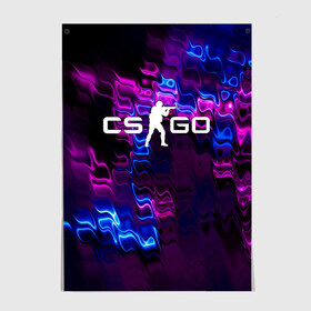 Постер с принтом CS GO NEON в Санкт-Петербурге, 100% бумага
 | бумага, плотность 150 мг. Матовая, но за счет высокого коэффициента гладкости имеет небольшой блеск и дает на свету блики, но в отличии от глянцевой бумаги не покрыта лаком | astralis | awp | counter strike | cs go | cs go global offensive | cs:go | faze clan | hyper beast | team liquid | астралис | кс го | тим ликвид | фейз клан | хайпер бист