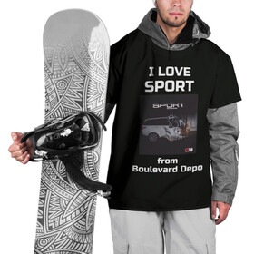 Накидка на куртку 3D с принтом Sport  в Санкт-Петербурге, 100% полиэстер |  | boulevard depo | sport | бульвар | бульвар депо | депо | спорт