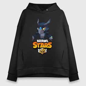 Женское худи Oversize хлопок с принтом BRAWL STARS CROW BLACK в Санкт-Петербурге, френч-терри — 70% хлопок, 30% полиэстер. Мягкий теплый начес внутри —100% хлопок | боковые карманы, эластичные манжеты и нижняя кромка, капюшон на магнитной кнопке | Тематика изображения на принте: bibi | brawl stars | crow | leon | leon shark | max | mecha crow | mr.p | phoenix | sally leon | sprout | stars | unicorn | virus 8 bit | werewolf | биби | ворон | леон | оборотень | пингвин