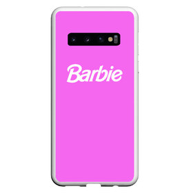 Чехол для Samsung Galaxy S10 с принтом Barbie в Санкт-Петербурге, Силикон | Область печати: задняя сторона чехла, без боковых панелей | barbie | барби | кукла | кукла барби