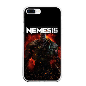 Чехол для iPhone 7Plus/8 Plus матовый с принтом Nemesis в Санкт-Петербурге, Силикон | Область печати: задняя сторона чехла, без боковых панелей | jill valentine | nemesis | racoon city | resident evil | resident evil 3 | обитель зла | ракун сити