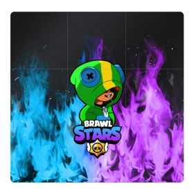 Магнитный плакат 3Х3 с принтом Brawl Stars LEON в Санкт-Петербурге, Полимерный материал с магнитным слоем | 9 деталей размером 9*9 см | 8 bit | 8 бит | bibi | brawl | brawl stars | crow | leon | spike | sprout | stars | бравл | бравл старс | браво старс | игра | компьютерная | кров | леон | огонь | онлайн | старс