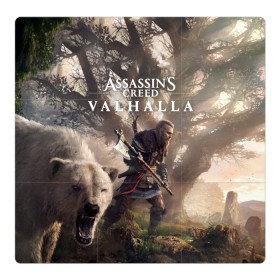 Магнитный плакат 3Х3 с принтом Assassin’s Creed Valhalla в Санкт-Петербурге, Полимерный материал с магнитным слоем | 9 деталей размером 9*9 см | Тематика изображения на принте: action | creed | eivor | rpg | ubisoft | valhalla | viking | vikings | англия | ассасин | ассасина | вальгалла | викинг | викинги | кредо | эйвор