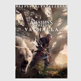 Скетчбук с принтом Assassin’s Creed Valhalla в Санкт-Петербурге, 100% бумага
 | 48 листов, плотность листов — 100 г/м2, плотность картонной обложки — 250 г/м2. Листы скреплены сверху удобной пружинной спиралью | action | creed | eivor | rpg | ubisoft | valhalla | viking | vikings | англия | ассасин | ассасина | вальгалла | викинг | викинги | кредо | эйвор