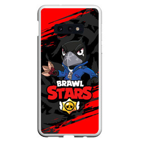 Чехол для Samsung S10E с принтом BRAWL STARS CROW в Санкт-Петербурге, Силикон | Область печати: задняя сторона чехла, без боковых панелей | bibi | brawl stars | coach mike | crow | leon | leon shark | max | mecha crow | mr.p | phoenix | sally leon | sprout | stars | unicorn | virus 8 bit | werewolf | биби | ворон | леон | оборотень | пингвин