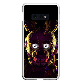 Чехол для Samsung S10E с принтом FNAF [2] в Санкт-Петербурге, Силикон | Область печати: задняя сторона чехла, без боковых панелей | Тематика изображения на принте: bonnie | chika | five nights at freddys | foxy | freddy | game | horror | бони | пять ночей с фредди | фнаф | фокси | фредди | чика