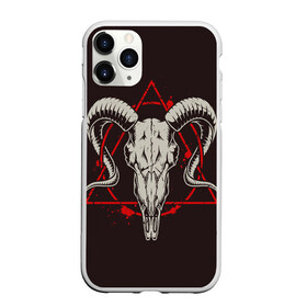 Чехол для iPhone 11 Pro матовый с принтом Культ в Санкт-Петербурге, Силикон |  | demon | devil | fashion | goat | hell | horror | monster | satan | skull | style | ад | демон | дьявол | козёл | мода | монстр | сатана | стиль | ужас | череп