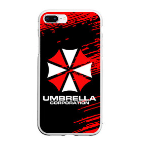 Чехол для iPhone 7Plus/8 Plus матовый с принтом Umbrella Corporation в Санкт-Петербурге, Силикон | Область печати: задняя сторона чехла, без боковых панелей | resident evil | umbrella corporation | амбрелла | амбрелла корпорейшн | вирус | вымышленная военная и фармацевтическая корпорация | игра | умбрелла