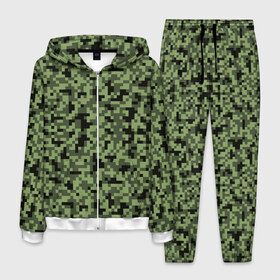 Мужской костюм 3D с принтом КАМУФЛЯЖ в Санкт-Петербурге, 100% полиэстер | Манжеты и пояс оформлены тканевой резинкой, двухслойный капюшон со шнурком для регулировки, карманы спереди | camouflage | армия | военная форма | военный | вооружение | вооруженные силы | защита | защитный цвет | зеленый | камуфляж | маскировка | солдат | униформа | форма | хаки