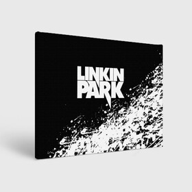 Холст прямоугольный с принтом LINKIN PARK [4] в Санкт-Петербурге, 100% ПВХ |  | linkin | linkin park | music | park | rock | линкин | линкин парк | музыка | парк | рок