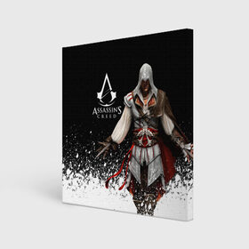 Холст квадратный с принтом Assassin’s Creed [04] в Санкт-Петербурге, 100% ПВХ |  | ezio | game | ubisoft | ассасин крид | кредо ассасина | эцио