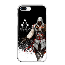 Чехол для iPhone 7Plus/8 Plus матовый с принтом Assassin’s Creed [04] в Санкт-Петербурге, Силикон | Область печати: задняя сторона чехла, без боковых панелей | ezio | game | ubisoft | ассасин крид | кредо ассасина | эцио