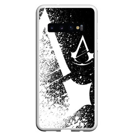 Чехол для Samsung Galaxy S10 с принтом Assassin’s Creed [03] в Санкт-Петербурге, Силикон | Область печати: задняя сторона чехла, без боковых панелей | ezio | game | ubisoft | ассасин крид | кредо ассасина | эцио