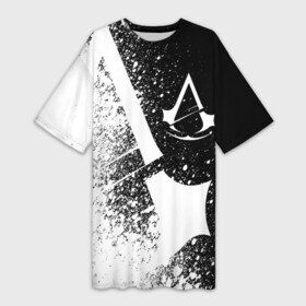 Платье-футболка 3D с принтом Assassin’s Creed  [03] в Санкт-Петербурге,  |  | ezio | game | ubisoft | ассасин крид | кредо ассасина | эцио