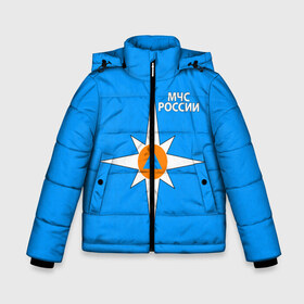Зимняя куртка для мальчиков 3D с принтом МЧС России в Санкт-Петербурге, ткань верха — 100% полиэстер; подклад — 100% полиэстер, утеплитель — 100% полиэстер | длина ниже бедра, удлиненная спинка, воротник стойка и отстегивающийся капюшон. Есть боковые карманы с листочкой на кнопках, утяжки по низу изделия и внутренний карман на молнии. 

Предусмотрены светоотражающий принт на спинке, радужный светоотражающий элемент на пуллере молнии и на резинке для утяжки | Тематика изображения на принте: 112 | 23 февраля | 27 декабря | firefighter | герб | гкчс | знак | лого | логотип | министерство | мчс | мчс россии | мчсник | по чрезв | пожарная охрана | пожарник | пожарный | пч | россии | рф | символ | ситуации