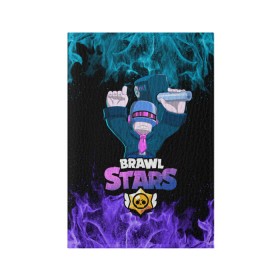 Обложка для паспорта матовая кожа с принтом Brawl Stars DJ Frank в Санкт-Петербурге, натуральная матовая кожа | размер 19,3 х 13,7 см; прозрачные пластиковые крепления | Тематика изображения на принте: brawl | brawl brawl stars | brawl stars | dj frank | frank | franky | бравл | бравл старс | бравл фрэнк | диджей | диджей фрэнк | френк | фрэнк