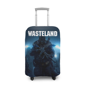 Чехол для чемодана 3D с принтом Wasteland 3 в Санкт-Петербурге, 86% полиэфир, 14% спандекс | двустороннее нанесение принта, прорези для ручек и колес | game wasteland 3 | post apocalyptic | wasteland | wasteland 2 | wasteland 3 | вастеленд | вестерленд | вестленд | вэстелэнд | игра wasteland | постапакалипсис | пустошь | ядерная зима