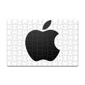 Пазл магнитный 126 элементов с принтом Apple в Санкт-Петербурге, полимерный материал с магнитным слоем | 126 деталей, размер изделия —  180*270 мм | Тематика изображения на принте: apple | техника | яблоко