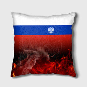 Подушка 3D с принтом Россия огонь в Санкт-Петербурге, наволочка – 100% полиэстер, наполнитель – холлофайбер (легкий наполнитель, не вызывает аллергию). | состоит из подушки и наволочки. Наволочка на молнии, легко снимается для стирки | Тематика изображения на принте: ru | rus | russia | team | герб | двуглавый | знак | империя | лого | логотип | надпись | национальный | орел | отечественный | патриот | россии | российская | россия | русич | русский | русь | рф | сборная | символ