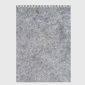Скетчбук с принтом Серый бетон в Санкт-Петербурге, 100% бумага
 | 48 листов, плотность листов — 100 г/м2, плотность картонной обложки — 250 г/м2. Листы скреплены сверху удобной пружинной спиралью | камень