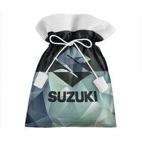 Подарочный 3D мешок с принтом SUZUKI (5) в Санкт-Петербурге, 100% полиэстер | Размер: 29*39 см | Тематика изображения на принте: suzuki | авто | автомобиль | сузуки