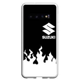 Чехол для Samsung Galaxy S10 с принтом SUZUKI (10) в Санкт-Петербурге, Силикон | Область печати: задняя сторона чехла, без боковых панелей | suzuki | авто | автомобиль | сузуки