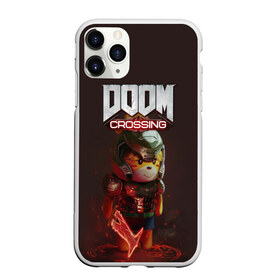 Чехол для iPhone 11 Pro Max матовый с принтом Doom Crossing в Санкт-Петербурге, Силикон |  | Тематика изображения на принте: animal crossing | isabelle | tom nook | энимал кроссинг