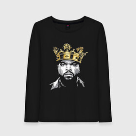 Женский лонгслив хлопок с принтом Ice Cube King в Санкт-Петербурге, 100% хлопок |  | Тематика изображения на принте: 2pac | black | compton | dog | dr dre | hip hop | ice cube | king | nwa | rap | snoop dogg | west coast | westside | айс кьюб | гангстер | голос улиц | король | микрофон | музыка | рифма | рэп | рэпер | хип хоп