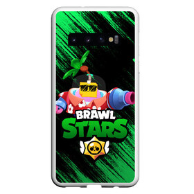 Чехол для Samsung Galaxy S10 с принтом SPROUT BRAWL STARS в Санкт-Петербурге, Силикон | Область печати: задняя сторона чехла, без боковых панелей | brawl | brawl stars | brawl stars sprout | clash | sprout | tropical sprout | бравл старс | игра | мобильные игры | спраут | тропический спрут