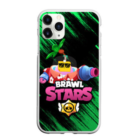 Чехол для iPhone 11 Pro Max матовый с принтом СПРАУТ BRAWL STARS в Санкт-Петербурге, Силикон |  | brawl | brawl stars | brawl stars sprout | clash | sprout | tropical sprout | бравл старс | игра | мобильные игры | спраут | тропический спрут