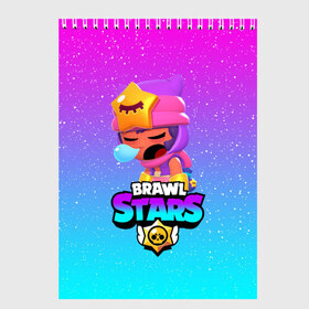 Скетчбук с принтом BRAWL STARS SANDY в Санкт-Петербурге, 100% бумага
 | 48 листов, плотность листов — 100 г/м2, плотность картонной обложки — 250 г/м2. Листы скреплены сверху удобной пружинной спиралью | bibi | brawl stars | coach mike | crow | leon | leon shark | max | mecha crow | mr.p | phoenix | sally leon | sandy | spike | sprout | tara | unicorn | virus 8 bit | werewolf | ворон | оборотень