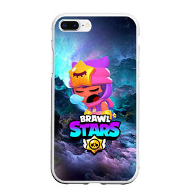 Чехол для iPhone 7Plus/8 Plus матовый с принтом BRAWL STARS SANDY в Санкт-Петербурге, Силикон | Область печати: задняя сторона чехла, без боковых панелей | bibi | brawl stars | coach mike | crow | leon | leon shark | max | mecha crow | mr.p | phoenix | sally leon | sandy | spike | sprout | tara | unicorn | virus 8 bit | werewolf | ворон | оборотень