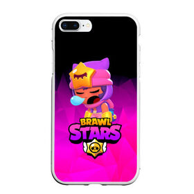 Чехол для iPhone 7Plus/8 Plus матовый с принтом BRAWL STARS SANDY в Санкт-Петербурге, Силикон | Область печати: задняя сторона чехла, без боковых панелей | bibi | brawl stars | coach mike | crow | gale | leon | leon shark | max | mecha crow | mr.p | phoenix | sally leon | sandy | spike | sprout | tara | unicorn | virus 8 bit | werewolf | ворон | оборотень