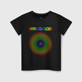 Детская футболка хлопок с принтом HYPNODANCER в Санкт-Петербурге, 100% хлопок | круглый вырез горловины, полуприлегающий силуэт, длина до линии бедер | hypnodancer | hypnodancer little | little big | uno | группа little big | литл биг | надпись