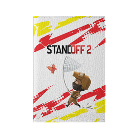 Обложка для паспорта матовая кожа с принтом STANDOFF 2 в Санкт-Петербурге, натуральная матовая кожа | размер 19,3 х 13,7 см; прозрачные пластиковые крепления | game | games | logo | mobile | off | online | shooter | stand | standoff | standoff 2 | symbol | игра | игры | лого | логотип | онлайн | офф | символ | станд | стандофф | стандофф 2 | стенд | стендофф | шутер