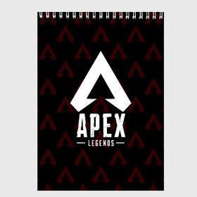 Скетчбук с принтом APEX LEGENDS в Санкт-Петербурге, 100% бумага
 | 48 листов, плотность листов — 100 г/м2, плотность картонной обложки — 250 г/м2. Листы скреплены сверху удобной пружинной спиралью | apex | apex legends | battle | battle royal | bloodhound | titanfall | wraith | апекс | апекс легендс | батл рояль | битва | война | каустик | королевская битва
