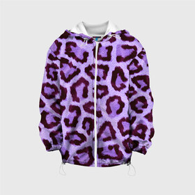 Детская куртка 3D с принтом JAGUAR в Санкт-Петербурге, 100% полиэстер | застежка — молния, подол и капюшон оформлены резинкой с фиксаторами, по бокам — два кармана без застежек, один потайной карман на груди, плотность верхнего слоя — 90 г/м2; плотность флисового подклада — 260 г/м2 | Тематика изображения на принте: cat | jaguar | leopard | yaguar | дикая кошка | животные | кошка | леопард | пятна животного | текстура | шерсть | ягуар