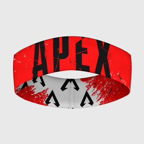 Повязка на голову 3D с принтом APEX LEGENDS в Санкт-Петербурге,  |  | apex | apex legends | battle | battle royal | bloodhound | titanfall | wraith | апекс | апекс легендс | батл рояль | битва | война | каустик | королевская битва