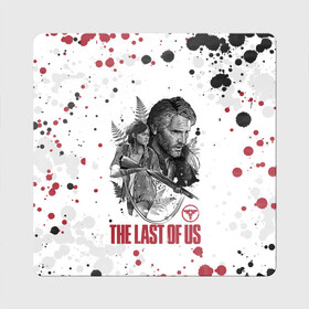 Магнит виниловый Квадрат с принтом The Last of Us в Санкт-Петербурге, полимерный материал с магнитным слоем | размер 9*9 см, закругленные углы | ashley | baker | cicada | ellie | joel | johnson | last | miller | of | the | troy | us | бейкер | вилльямс | джонсон | джоэл | из | миллер | нас | одни | последние | трой | цикада | элли | эшли