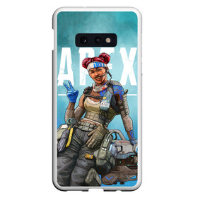 Чехол для Samsung S10E с принтом APEX LEGENDS Lifeline в Санкт-Петербурге, Силикон | Область печати: задняя сторона чехла, без боковых панелей | apex | apex legends | lifeline | апекс | игры | лайфлайн