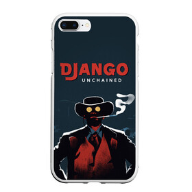 Чехол для iPhone 7Plus/8 Plus матовый с принтом Django в Санкт-Петербурге, Силикон | Область печати: задняя сторона чехла, без боковых панелей | django | tarantino | джанго | джанго освобожденный | тарантино