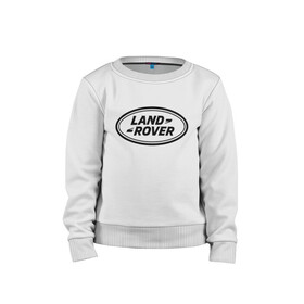 Детский свитшот хлопок с принтом LAND ROVER. в Санкт-Петербурге, 100% хлопок | круглый вырез горловины, эластичные манжеты, пояс и воротник | abstract | auto | brand | car | geometry | landrover | sport | texture | абстракция | авто | автомобильные | бренд | геометрия | классика | ленд ровер | лэнд ровер | машины | модные | спорт | стиль | текстура