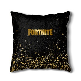 Подушка 3D с принтом FORTNITE GOLDEN в Санкт-Петербурге, наволочка – 100% полиэстер, наполнитель – холлофайбер (легкий наполнитель, не вызывает аллергию). | состоит из подушки и наволочки. Наволочка на молнии, легко снимается для стирки | deadmau5 | fortnite | fortnite 2 | fortnite x маршмелло | ikonik | marshmello | ninja | ninja streamer | raven | travis scott | ворон | иконик | ниндзя | пили | рейвен | трэвис скотт | фортнайт