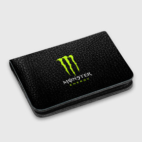 Картхолдер с принтом с принтом MONSTER ENERGY в Санкт-Петербурге, натуральная матовая кожа | размер 7,3 х 10 см; кардхолдер имеет 4 кармана для карт; | Тематика изображения на принте: black monster | bmx | claw | cybersport | energy | monster | monster energy | moto | motocross | race | sport | киберспорт | когти | монстер энерджи | монстр | мото | мотокросс | ралли | скейтбординг | спорт | т | энергия